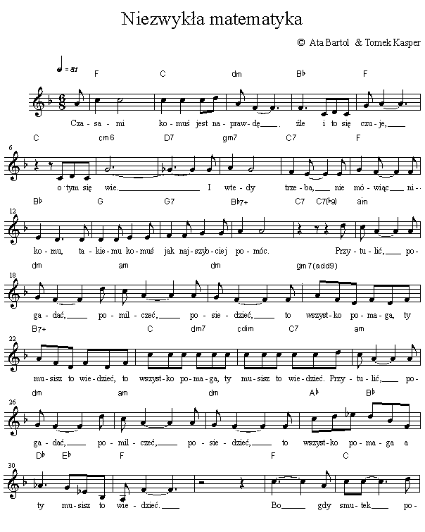WAKACJE nuty
